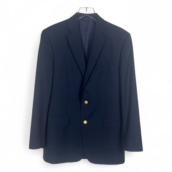 Brooks Brothers Loro Piana Men's 100% Wool 1818 Madison 2 Button Blazer Sz 39L - Picture 16 of 16